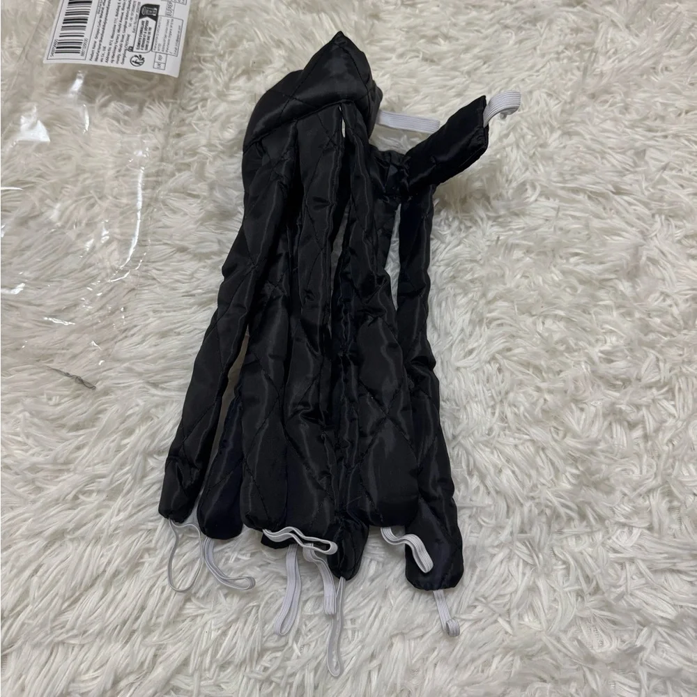 Black Hair Curling Ribbon Octo Curler Heatless Curls Heatless Curlers